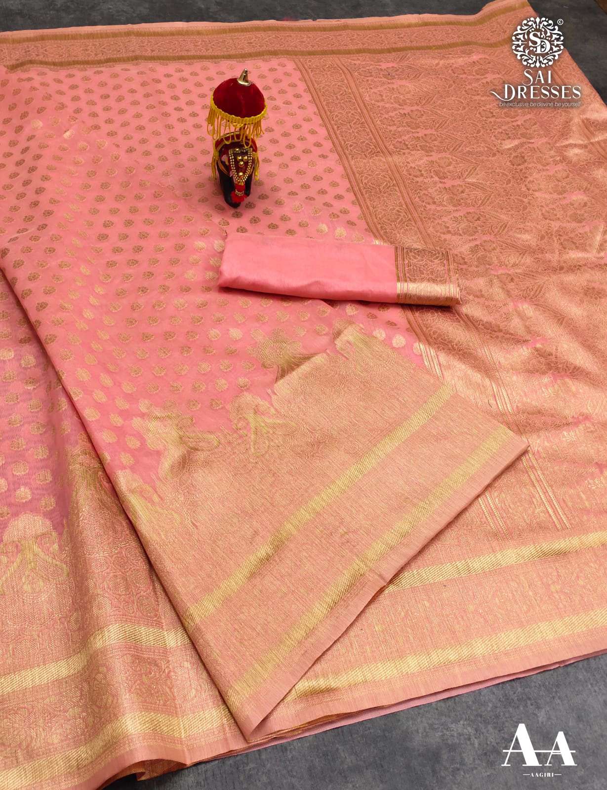 SAI DRESSES PRESENT COTTON TRADITIONAL DESIGNER SAREE IN WHOLESALE RATE IN SURAT 