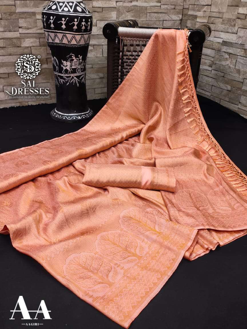 SAI DRESSES PRESENT NYLON SOFT SILK CELEBRITY DESIGNER SAREE IN WHOLESALE RATE IN SURAT