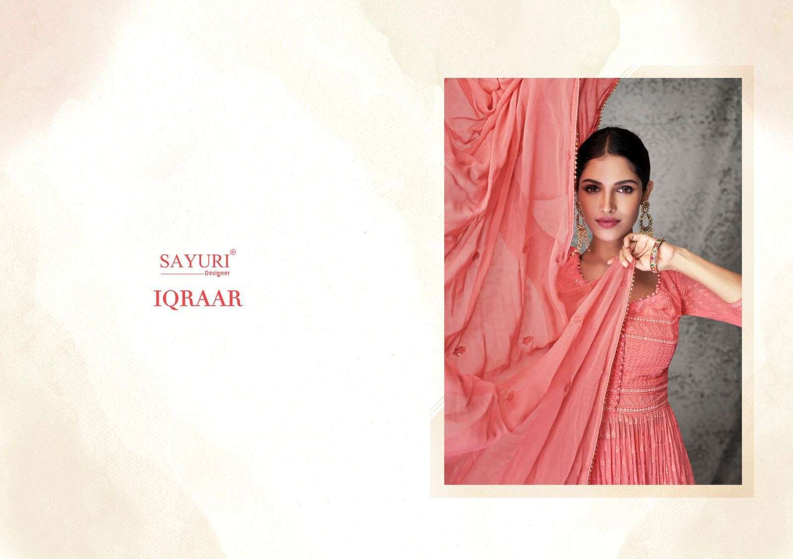 SAYURI DESIGNER PRESENT IQRAAR READYMADE DESIGNER SUITS IN WHOLESALE PRICE IN SURAT - SAI DRESSES