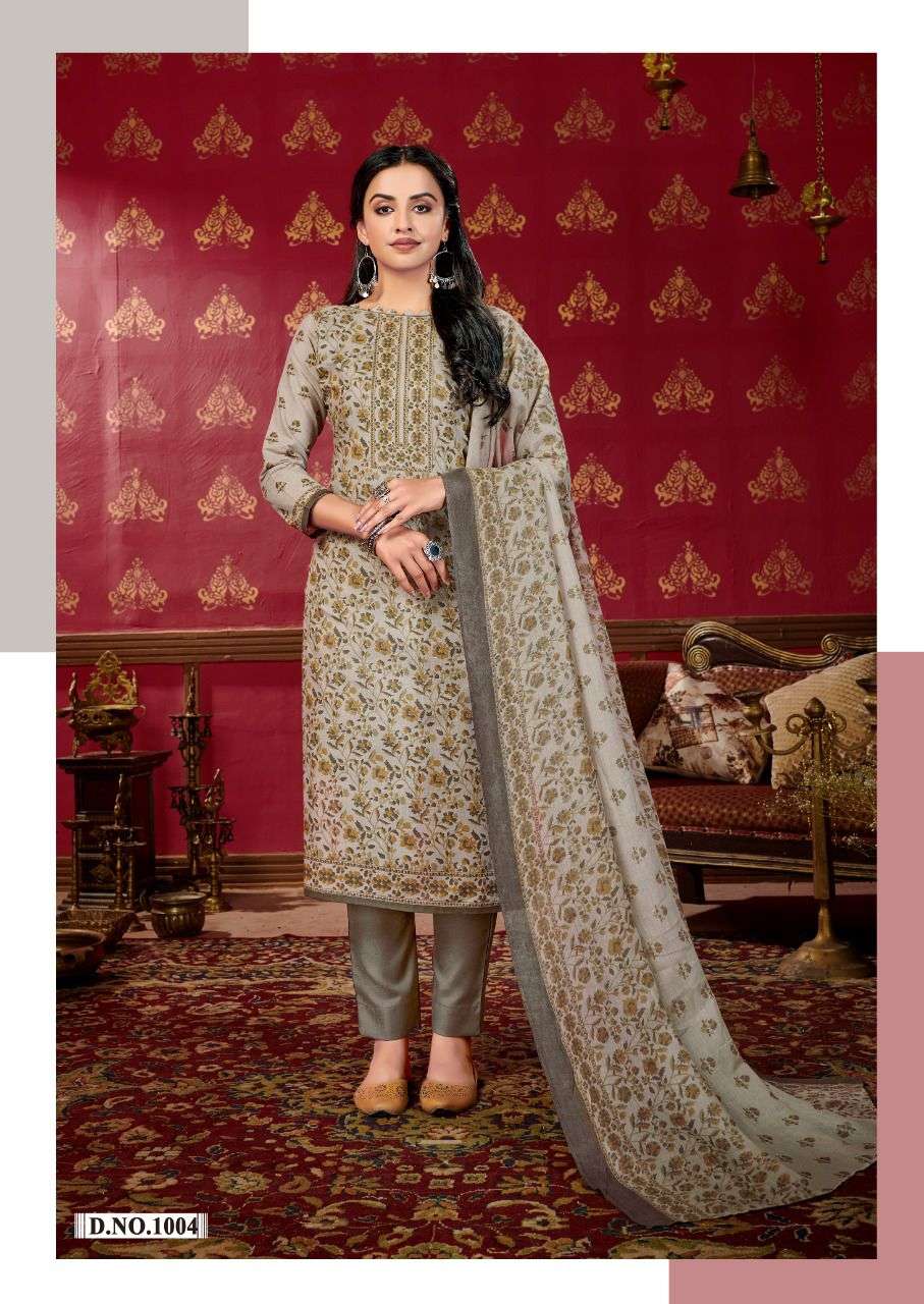 SKT SUITS PRESENT SUMMER COLLECTION VOL 2 DAILY WEAR PURE COTTON PANT STYLE DRESS MATERIAL IN WHOLESALE PRICE IN SURAT - SAI DRESSES