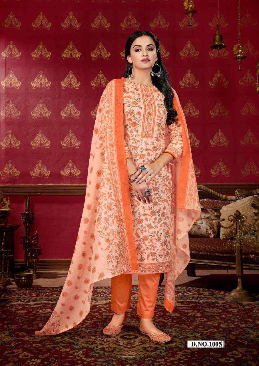 SKT SUITS PRESENT SUMMER COLLECTION VOL 2 DAILY WEAR PURE COTTON PANT STYLE DRESS MATERIAL IN WHOLESALE PRICE IN SURAT - SAI DRESSES