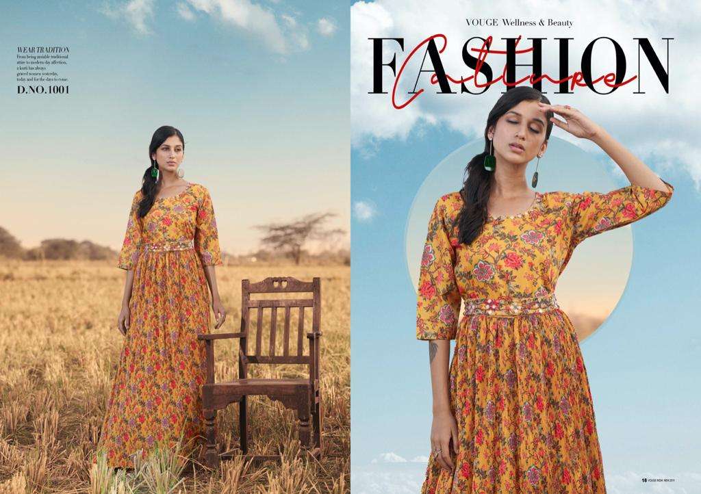 THE CONCH PRESENT DREAM GIRL FANCY LONG DESIGNER KURTIS IN WHOLESALE PRICE IN SURAT - SAI DRESSES