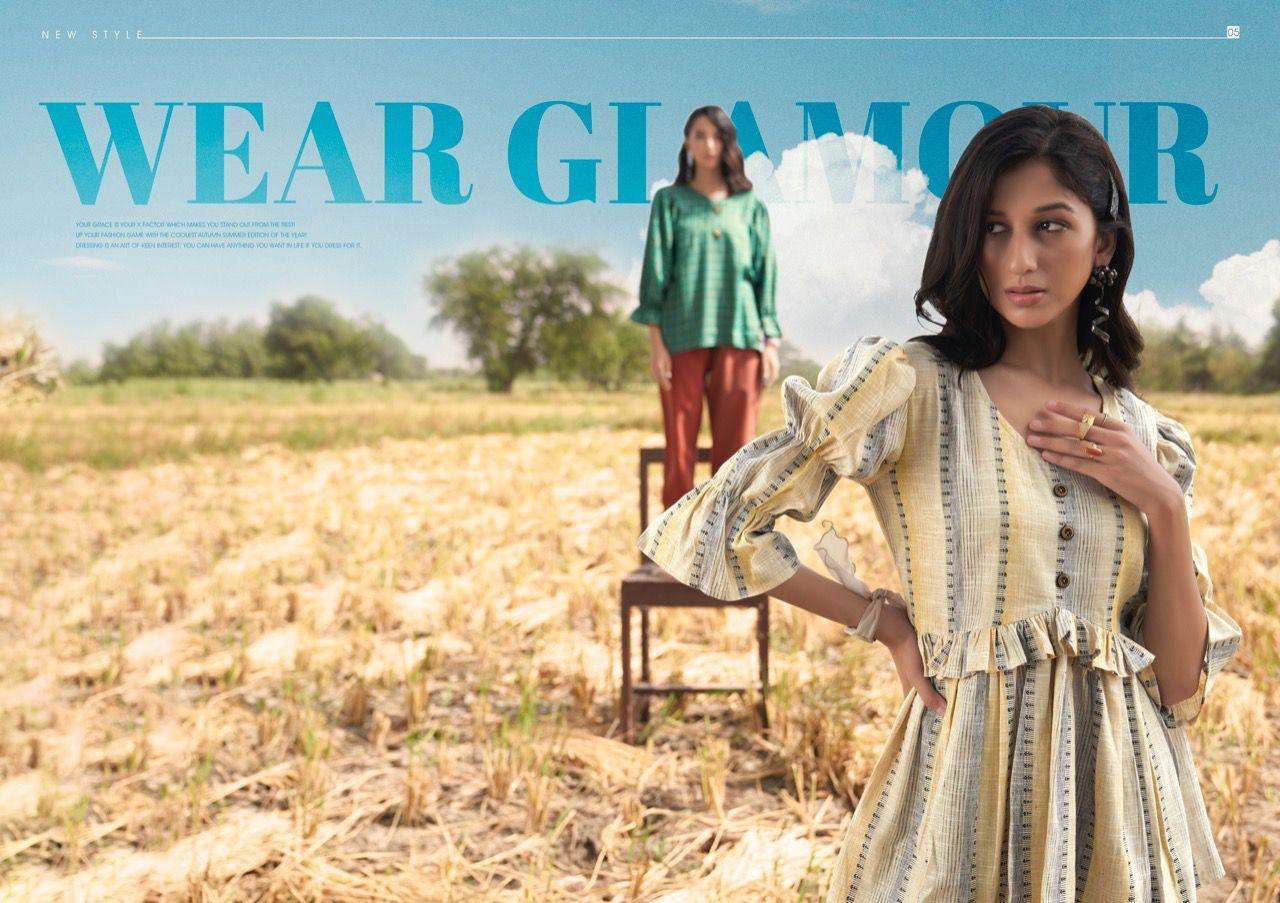 THE CONCH PRESENT WESTERN VOL 5 DAILY WEAR DESIGNER FANCY SHORT TOP WITH PANT IN WHOLESALE PRICE IN SURAT - SAI DRESSES