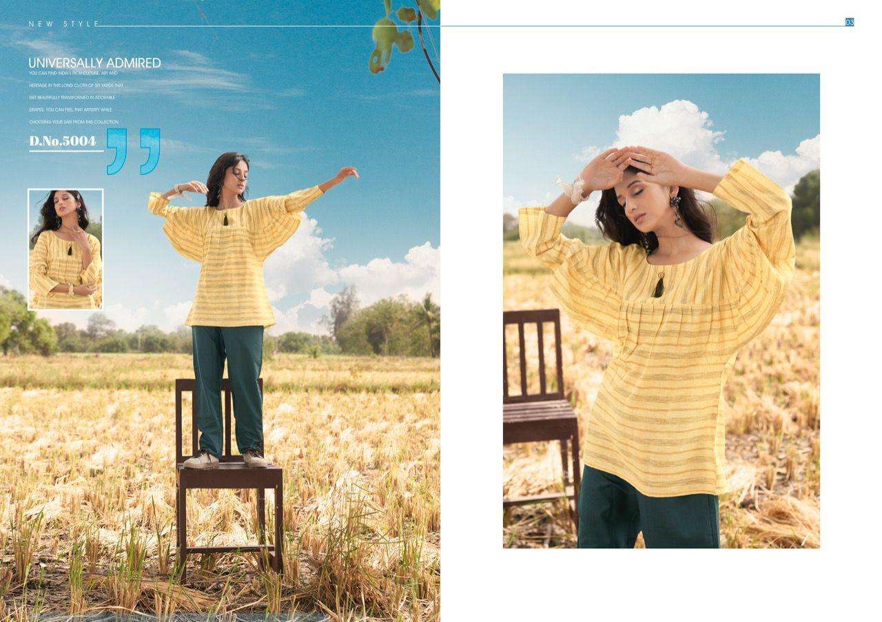 THE CONCH PRESENT WESTERN VOL 5 DAILY WEAR DESIGNER FANCY SHORT TOP WITH PANT IN WHOLESALE PRICE IN SURAT - SAI DRESSES