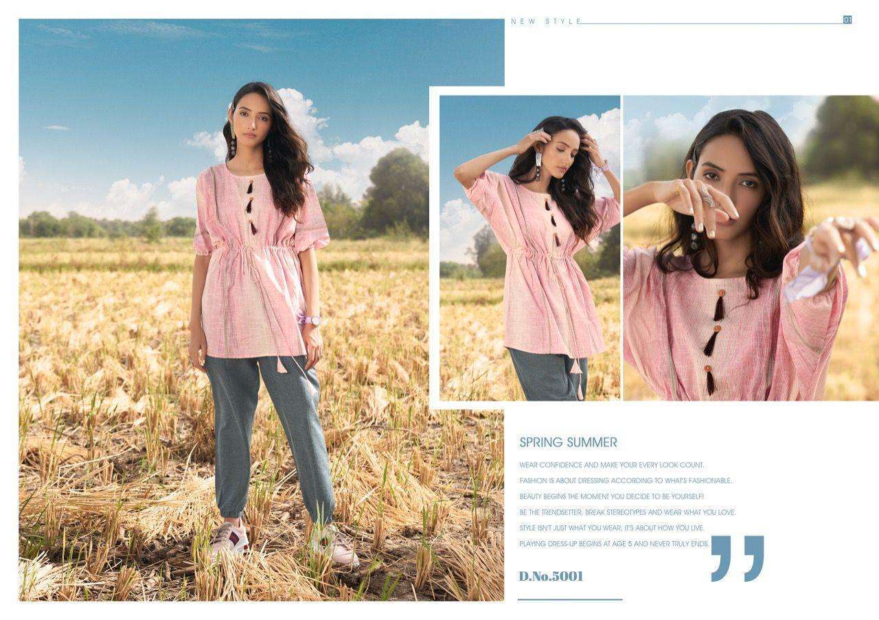 THE CONCH PRESENT WESTERN VOL 5 DAILY WEAR DESIGNER FANCY SHORT TOP WITH PANT IN WHOLESALE PRICE IN SURAT - SAI DRESSES