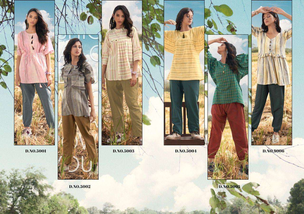 THE CONCH PRESENT WESTERN VOL 5 DAILY WEAR DESIGNER FANCY SHORT TOP WITH PANT IN WHOLESALE PRICE IN SURAT - SAI DRESSES