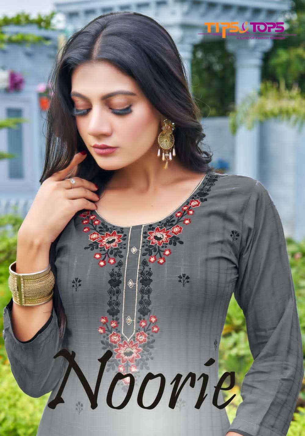 TIPS & TOPS PRESENT NOORIE FESTIVE WEAR FANCY KURTI WITH PANT IN WHOLESALE PRICE IN SURAT - SAI DRESSES