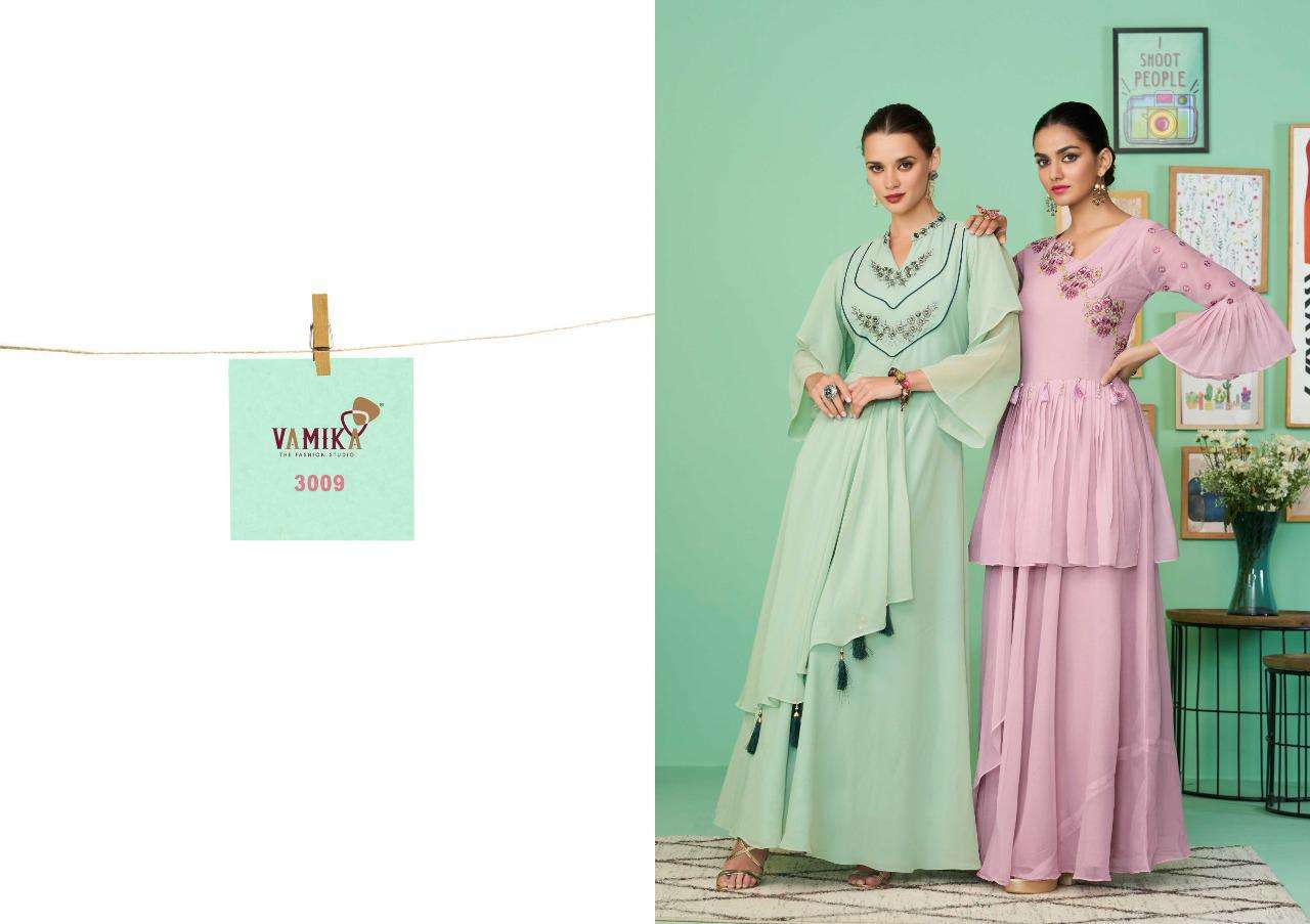 VAMIKA PRESENT GLAMORE SHINE VOL 2 READYMADE PARTY WEAR GOWNS IN WHOLESALE PRICE IN SURAT - SAI DRESSES