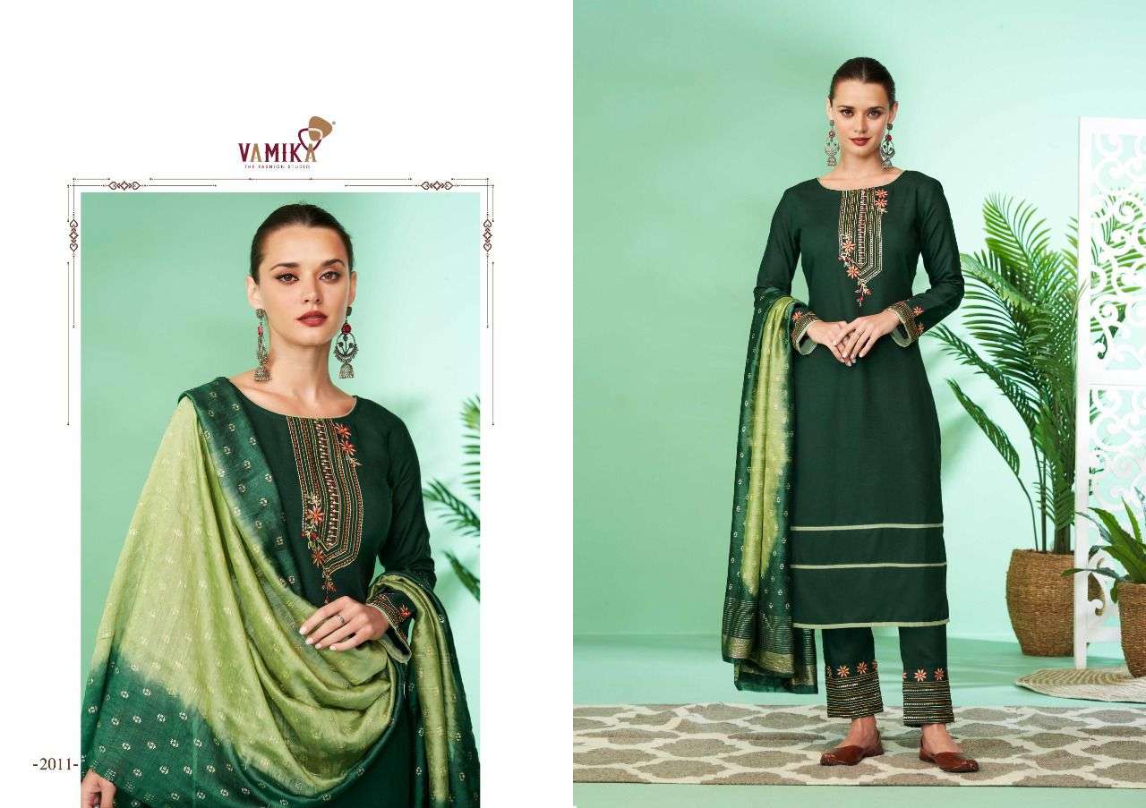 VAMIKA PRESENT RUHANA VOL 2 FESTIVE WEAR PANT STYLE READYMADE DESIGNER SUITS IN WHOLESALE PRICE IN SURAT - SAI DRESSES