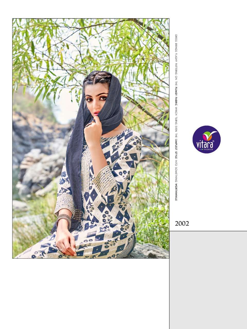 VITARA FASHION PRESENT AURELIUS READY TO WEAR CAPSUL PRINTED KURTI PANT WITH DUPATTA IN WHOLESALE PRICE IN SURAT - SAI DRESSES