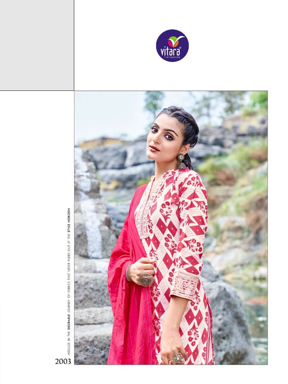 VITARA FASHION PRESENT AURELIUS READY TO WEAR CAPSUL PRINTED KURTI PANT WITH DUPATTA IN WHOLESALE PRICE IN SURAT - SAI DRESSES