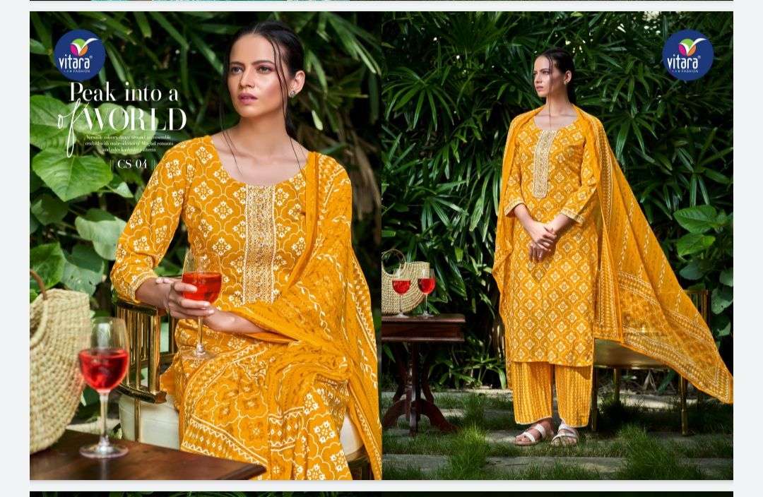 VITARA FASHION PRESENT GENIUS EXLUSIVE WEAR READYMADE DESIGNER SUITS IN WHOLESALE PRICE IN SURAT - SAI DRESSES