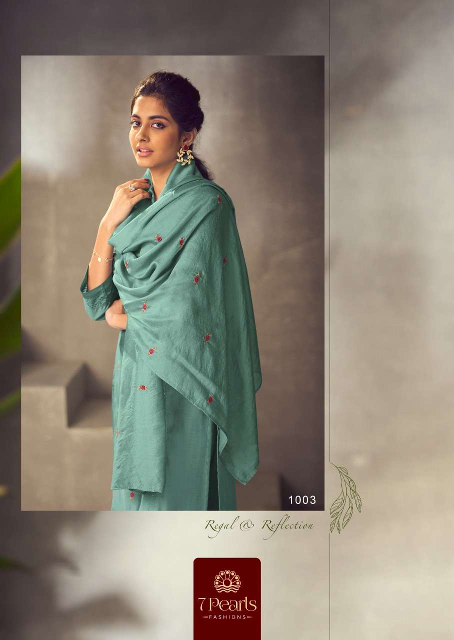 7 PEARLS PRESENT RHEA READYMADE FESTIVE WEAR PANT STYLE DESIGNER SUITS IN WHOLESALE PRICE IN SURAT - SAI DRESSES
