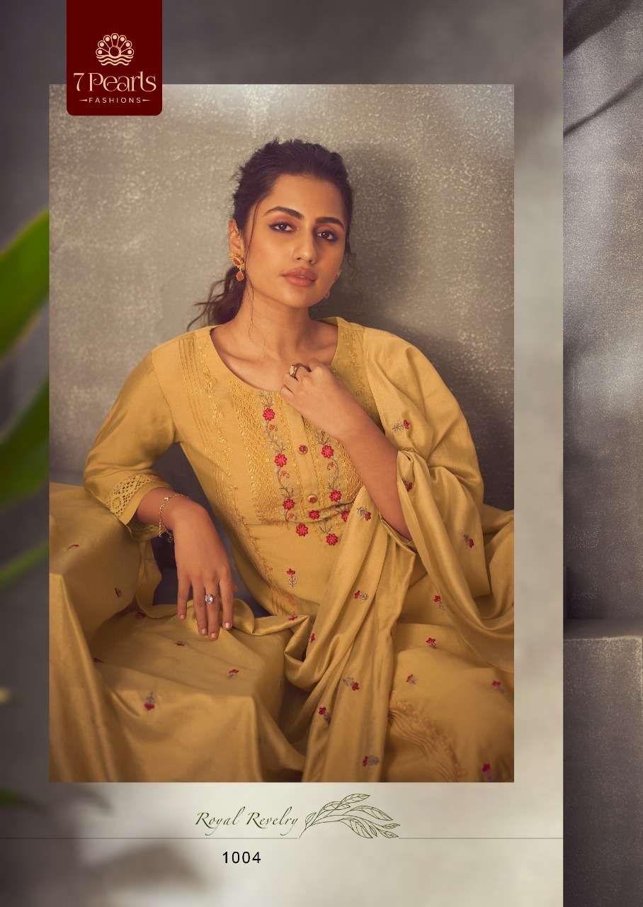 7 PEARLS PRESENT RHEA READYMADE FESTIVE WEAR PANT STYLE DESIGNER SUITS IN WHOLESALE PRICE IN SURAT - SAI DRESSES