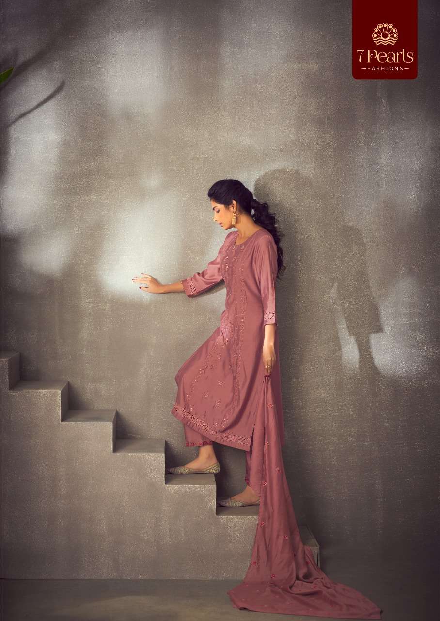 7 PEARLS PRESENT RHEA READYMADE FESTIVE WEAR PANT STYLE DESIGNER SUITS IN WHOLESALE PRICE IN SURAT - SAI DRESSES