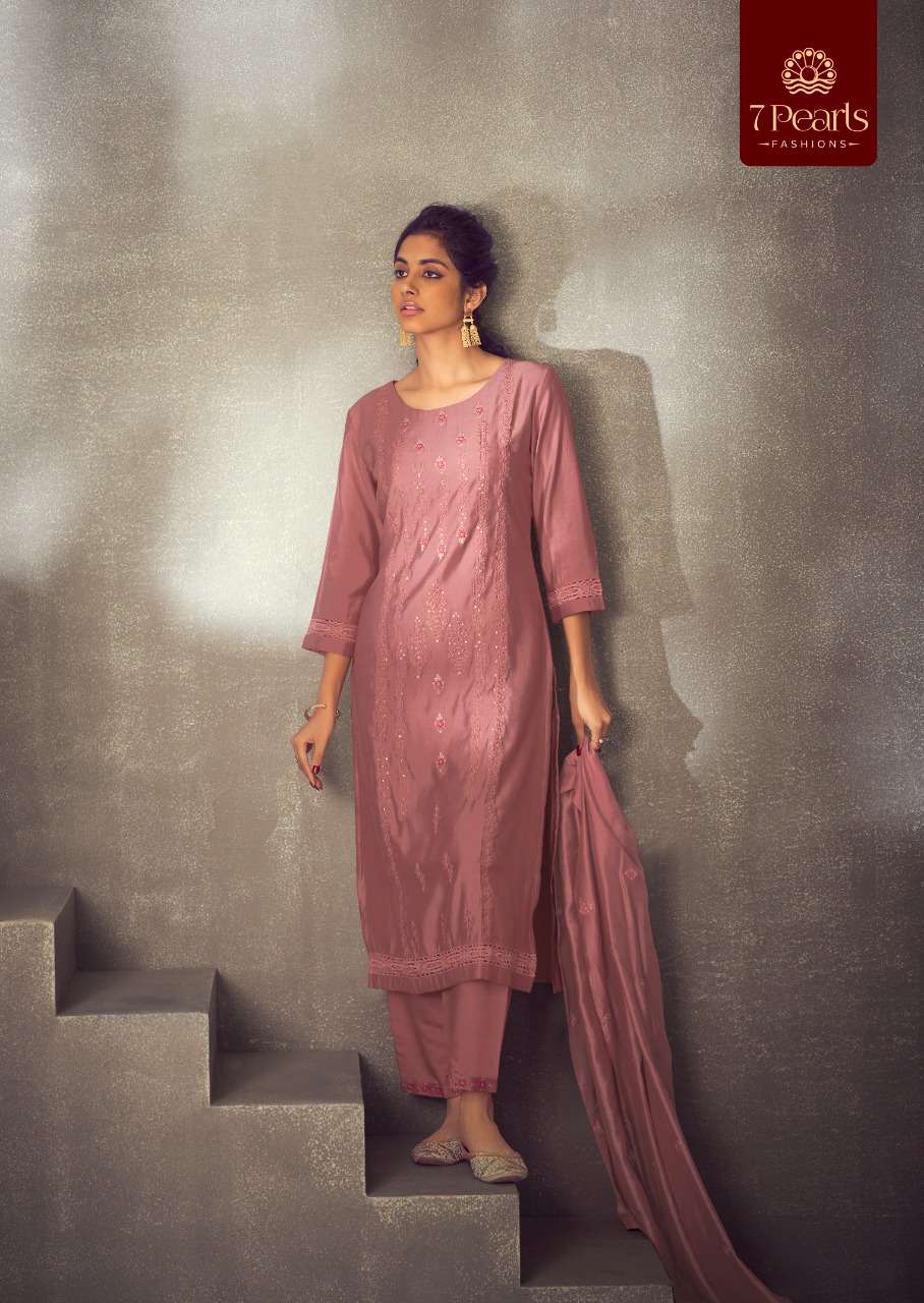 7 PEARLS PRESENT RHEA READYMADE FESTIVE WEAR PANT STYLE DESIGNER SUITS IN WHOLESALE PRICE IN SURAT - SAI DRESSES