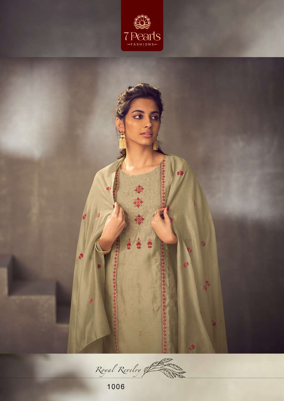 7 PEARLS PRESENT RHEA READYMADE FESTIVE WEAR PANT STYLE DESIGNER SUITS IN WHOLESALE PRICE IN SURAT - SAI DRESSES