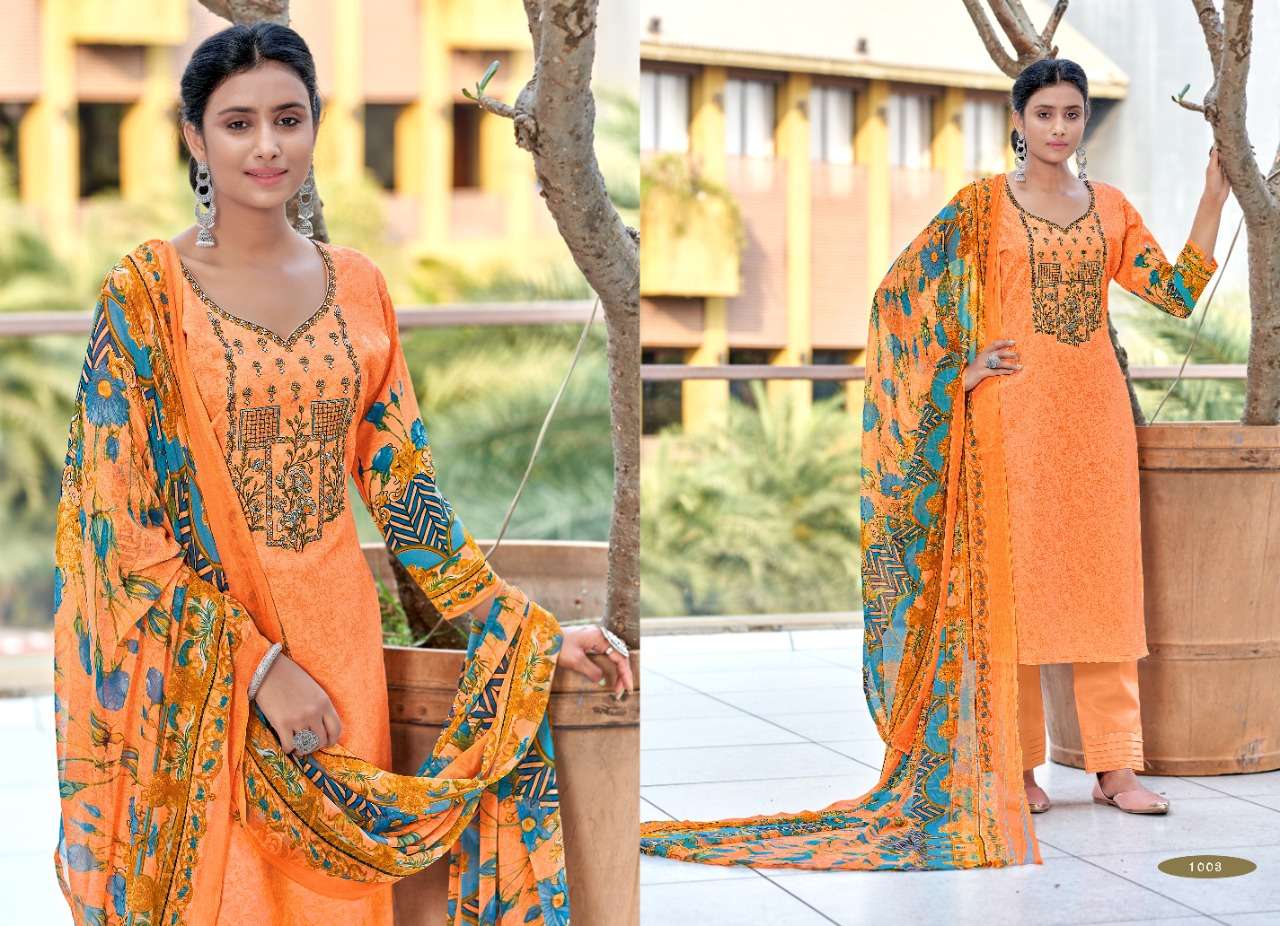 AMBICA TEX FAB PRESENT ABIDA DAILY WEAR SALWAR SUITS IN WHOLESALE RATE IN SURAT - SAI DRESSES