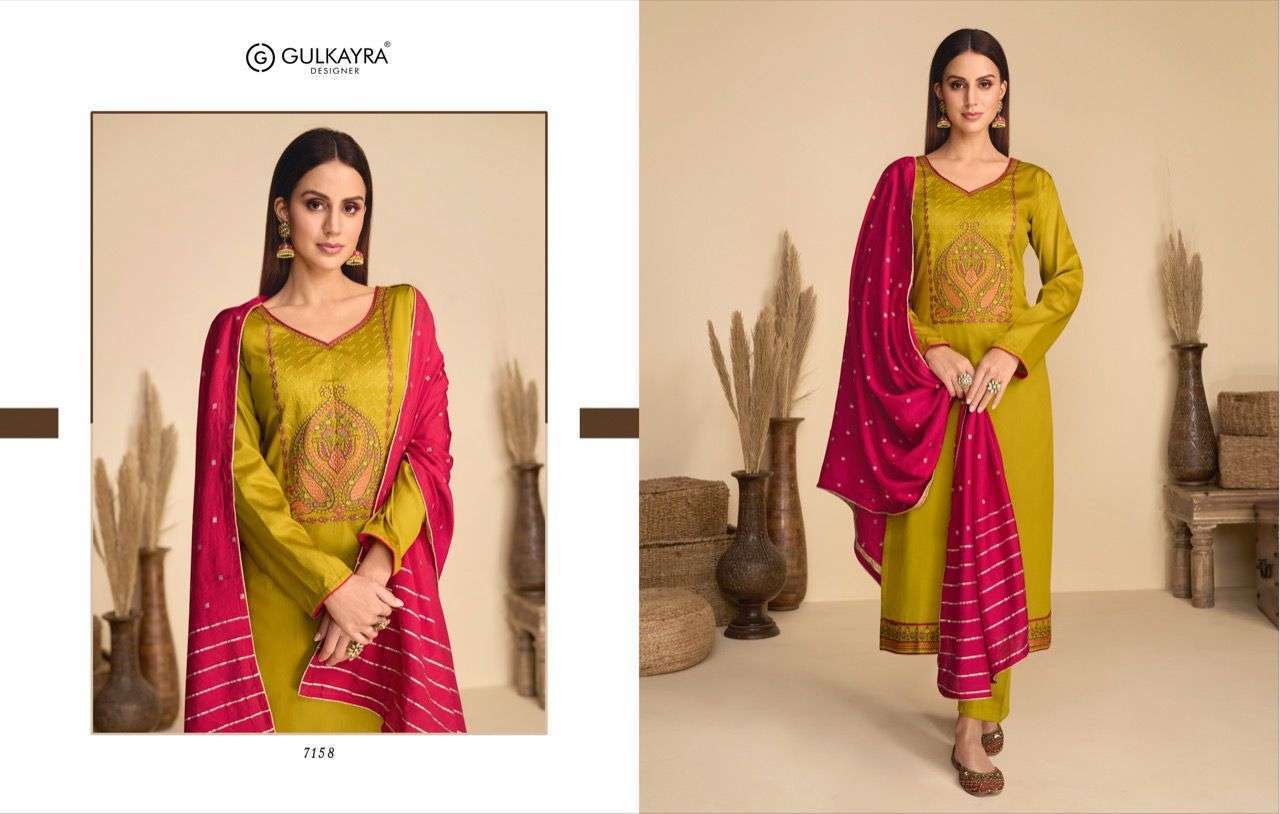  GULKAYRA DESIGNER PRESENT AALIYAH FESTIVE WEAR INDIAN FANCY DESIGNER SUITS IN WHOLESALE PRICE IN SURAT - SAI DRESSES