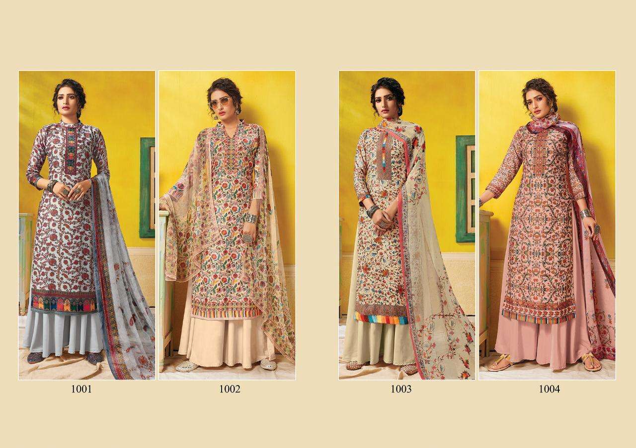 HANSA PRINTS PRESENT HIDAYA NAZAR PUSHMINA DIGITAL PRINTED SALWAR SUITS IN WHOLESALE RATE IN SURAT - SAI DRESSES