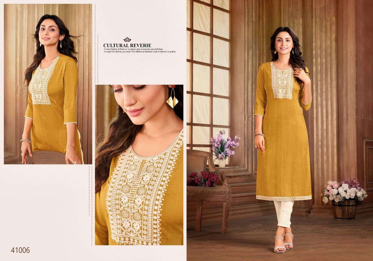 KAPIL TRENDZ PRESENT TWISHA READY TO WEAR DESIGNER KURTIS IN WHOLESALE RATE IN SURAT - SAI DRESSES