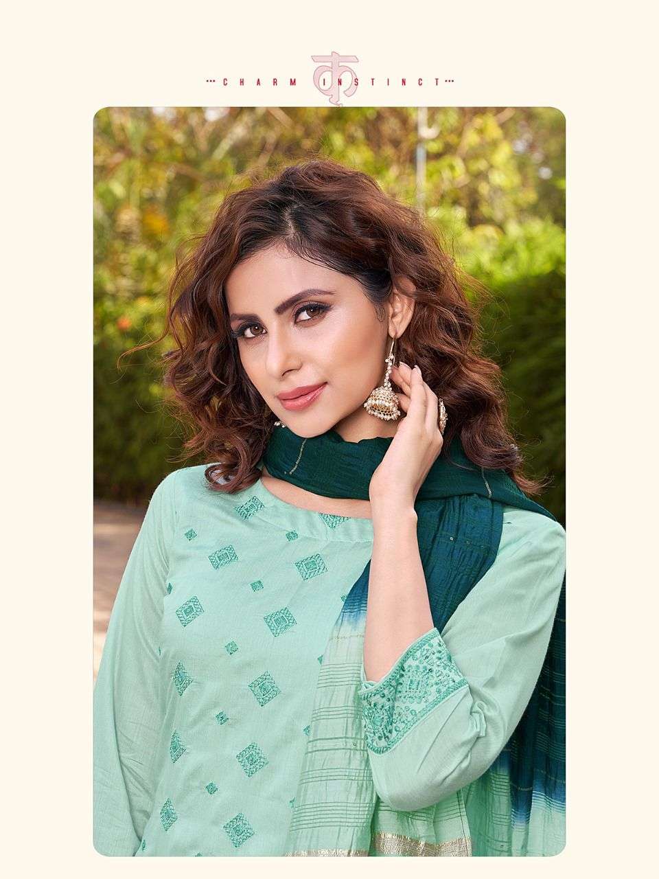 MANAS PRESENT LUCKNOWI VOL 5 READY TO WEAR FANCY DESIGNER SUITS IN WHOLESALE RATE IN SURAT - SAI DRESSES