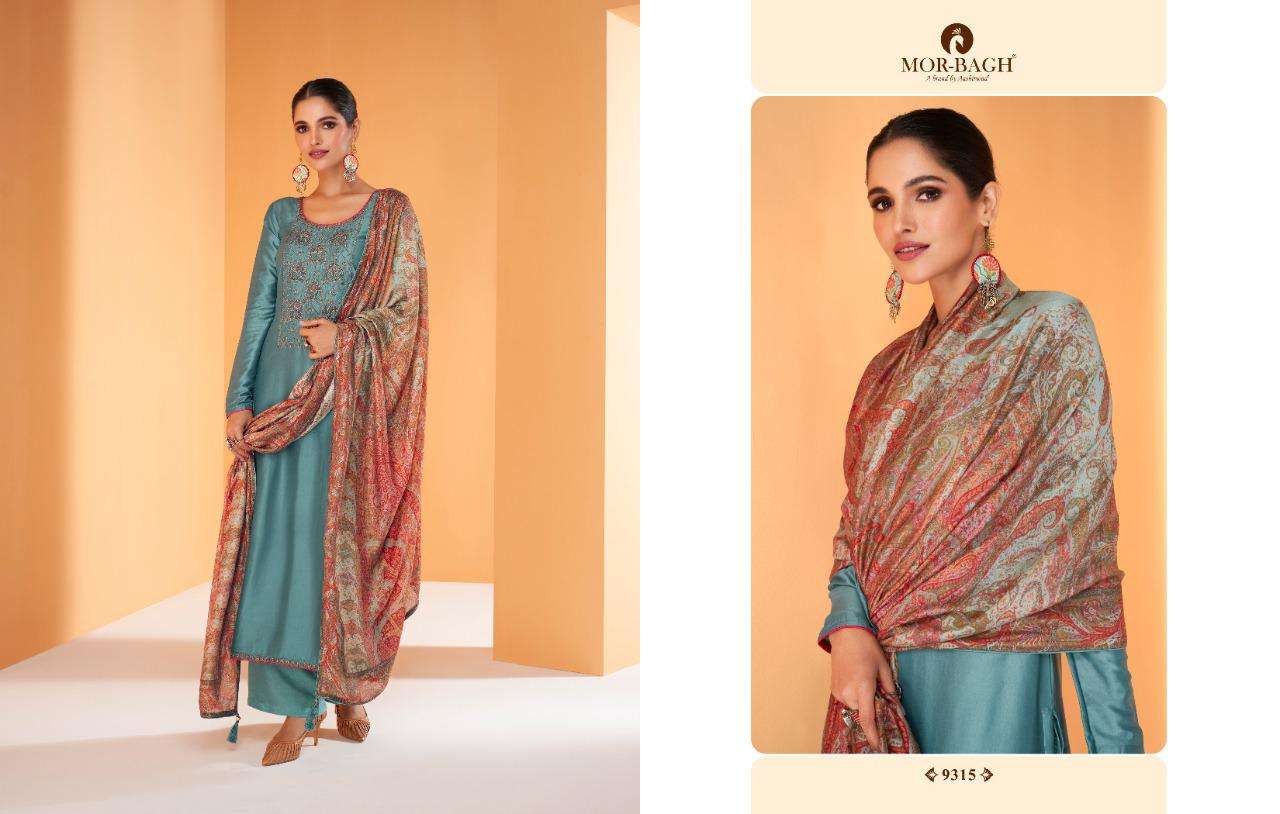 MOR BAGH PRESENT KALAM SEMI STITCHED STRAIGHT LONG INDIAN DESIGNER SALWAR SUITS IN WHOLESALE RATE IN SURAT - SAI DRESSES