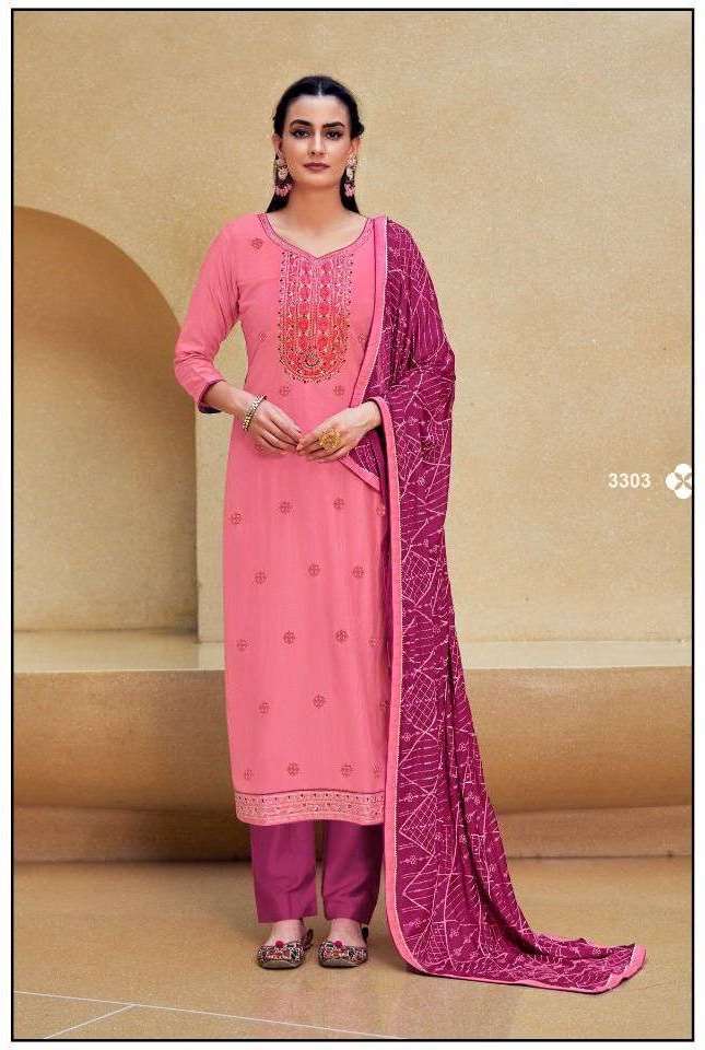 RANGOON PRESENT SHUBHKALA READY TO WEAR PANT STYLE DESIGNER SUITS IN WHOLESALE RATE IN SURAT - SAI DRESSES