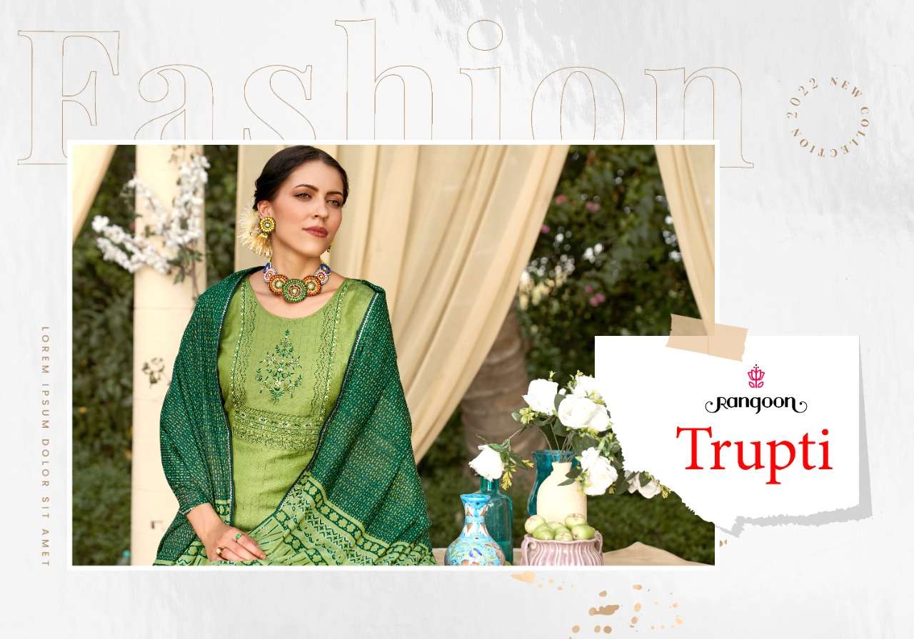 RANGOON PRESENT TRUPTI READYMADE PLAZZO STYLE DRESS IN WHOLESALE RATE IN SURAT - SAI DRESSES