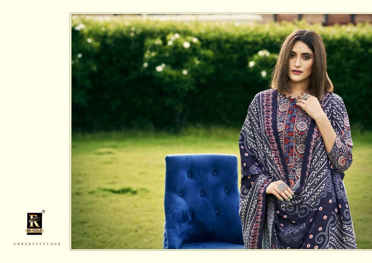 RK GOLD PRESENT RINAAZ PASHMINA PRINTED WINTER COLLECTION IN WHOLESALE RATE IN SURAT - SAI DRESSES