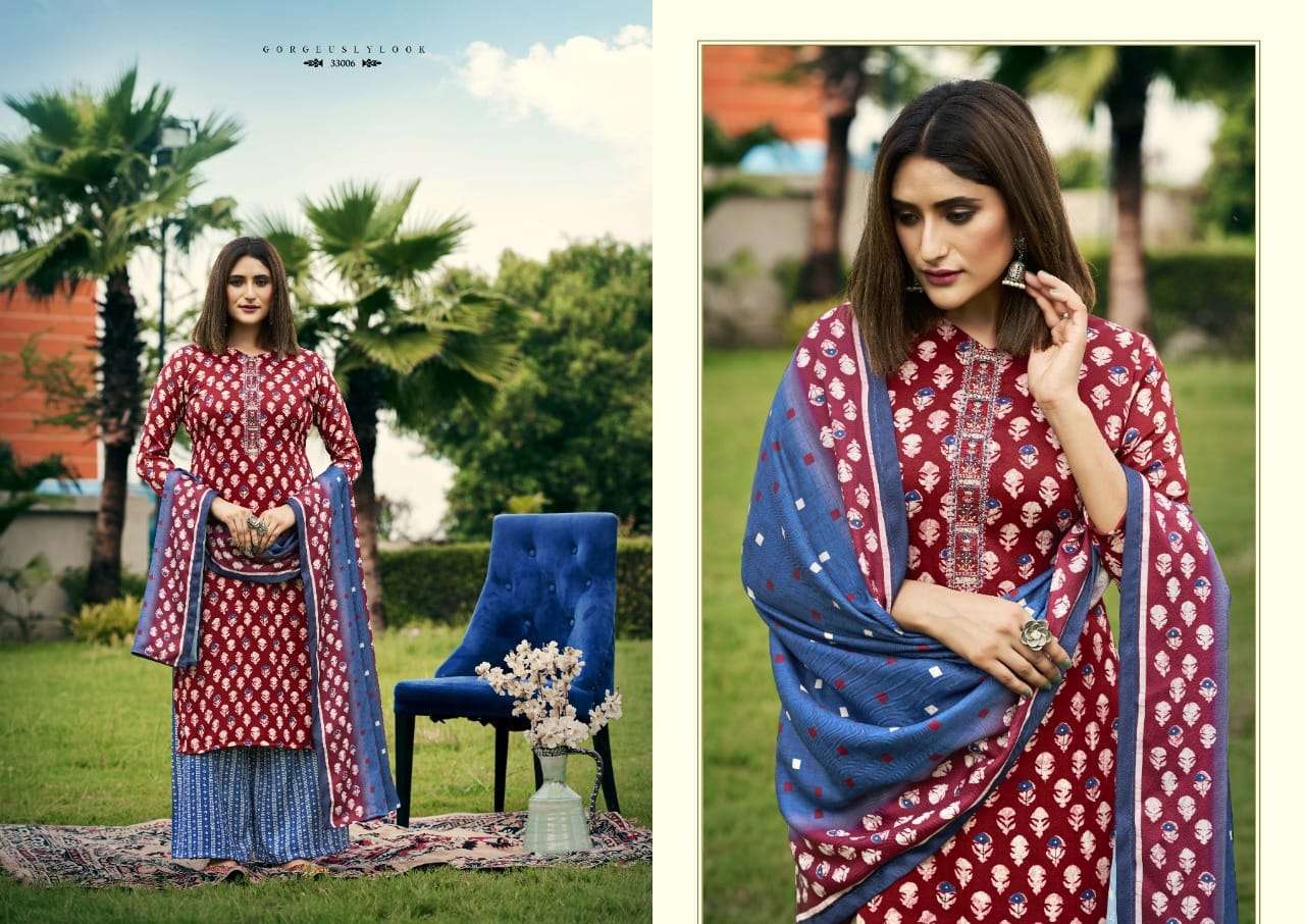 RK GOLD PRESENT RINAAZ PASHMINA PRINTED WINTER COLLECTION IN WHOLESALE RATE IN SURAT - SAI DRESSES