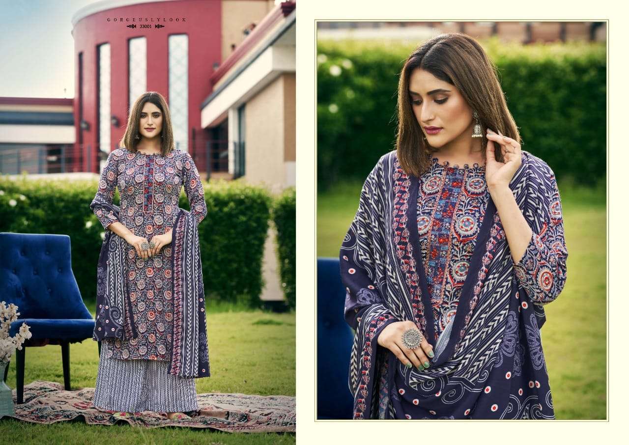 RK GOLD PRESENT RINAAZ PASHMINA PRINTED WINTER COLLECTION IN WHOLESALE RATE IN SURAT - SAI DRESSES