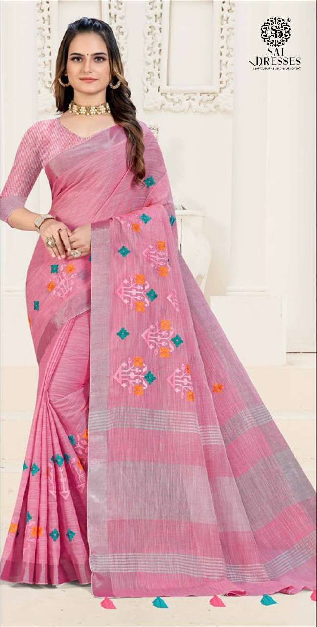 SAI DRESSES PRESENT AACHAL LILLAN DESIGNER SAREE IN WHOLESALE RATE IN SURAT 