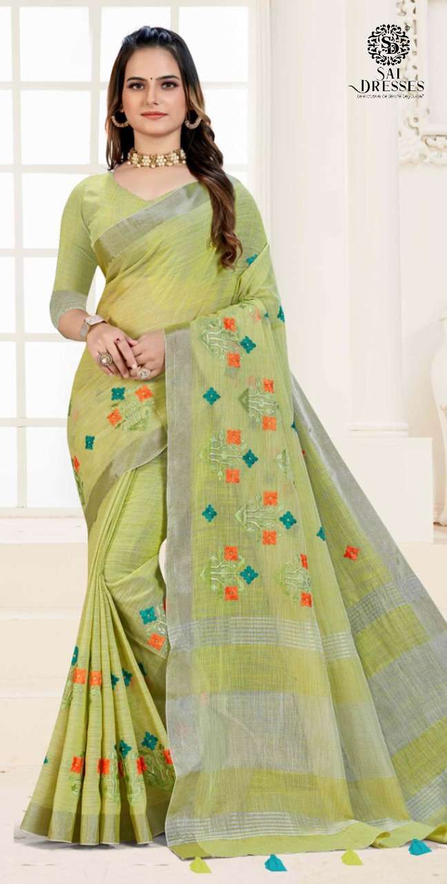 SAI DRESSES PRESENT AACHAL LILLAN DESIGNER SAREE IN WHOLESALE RATE IN SURAT 