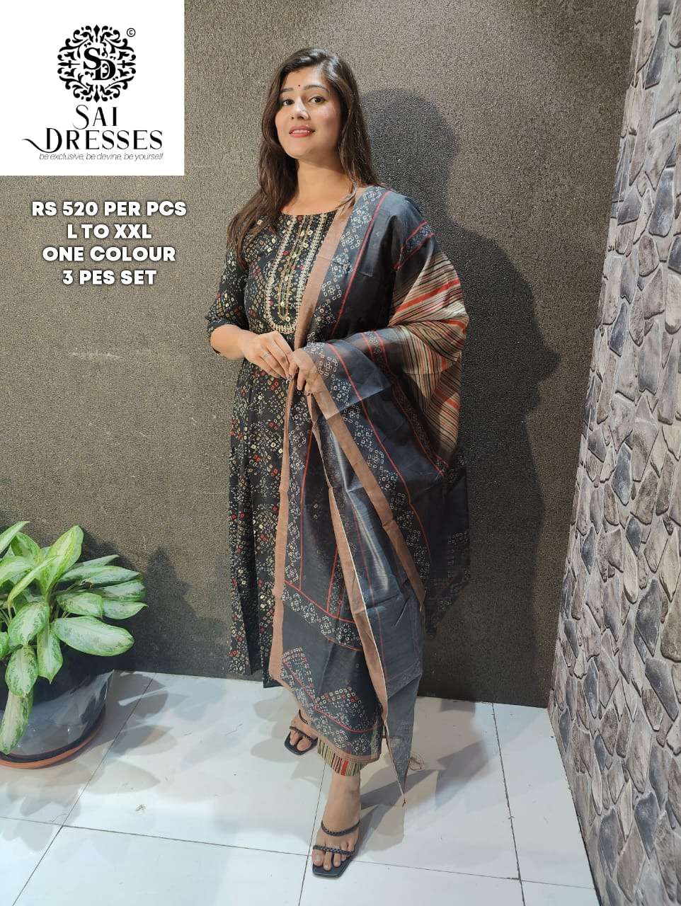 SAI DRESSES PRESENT D.NO 08 READY TO WEAR COMBO DRESS IN WHOLESALE RATE IN SURAT