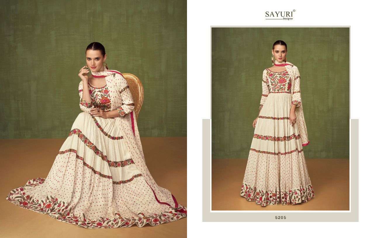 SAYURI DESIGNER PRESENT VIOLET FESTIVE WEAR READYMADE DESIGNER COLLECTION IN WHOLESALE RATE IN SURAT - SAI DRESSES