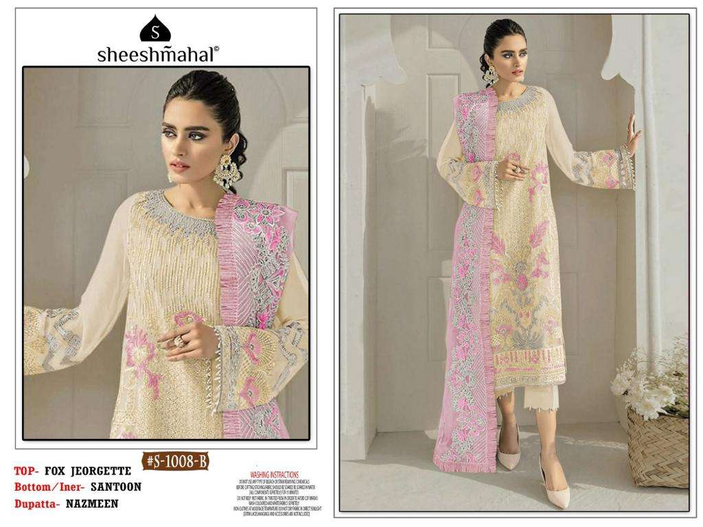 SHEESHMAHAL PRESENT SHEESHMAHAL VOL 7 SEMI STITCHED PAKISTANI DESIGNER SUITS IN WHOLESALE PRICE IN SURAT - SAI DRESSES