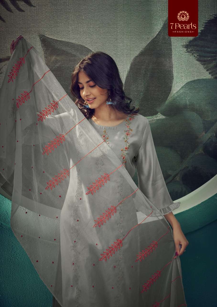 7 PEARLS PRESENT CARNIVAL FESTIVE WEAR READYMADE PANT STYLE DESIGNER SUITS IN WHOLESALE RATE IN SURAT - SAI DRESSES 