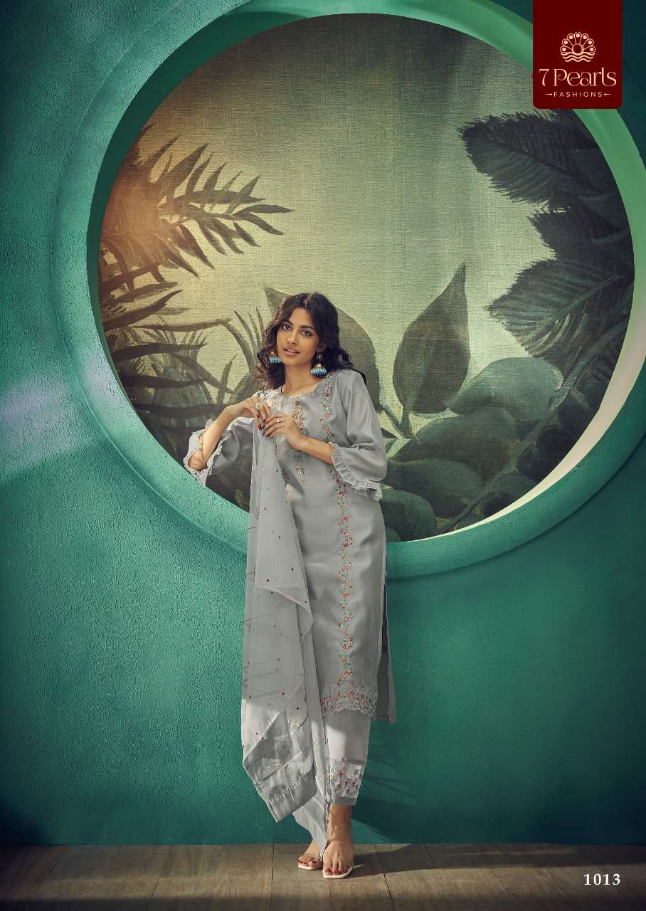 7 PEARLS PRESENT CARNIVAL FESTIVE WEAR READYMADE PANT STYLE DESIGNER SUITS IN WHOLESALE RATE IN SURAT - SAI DRESSES 