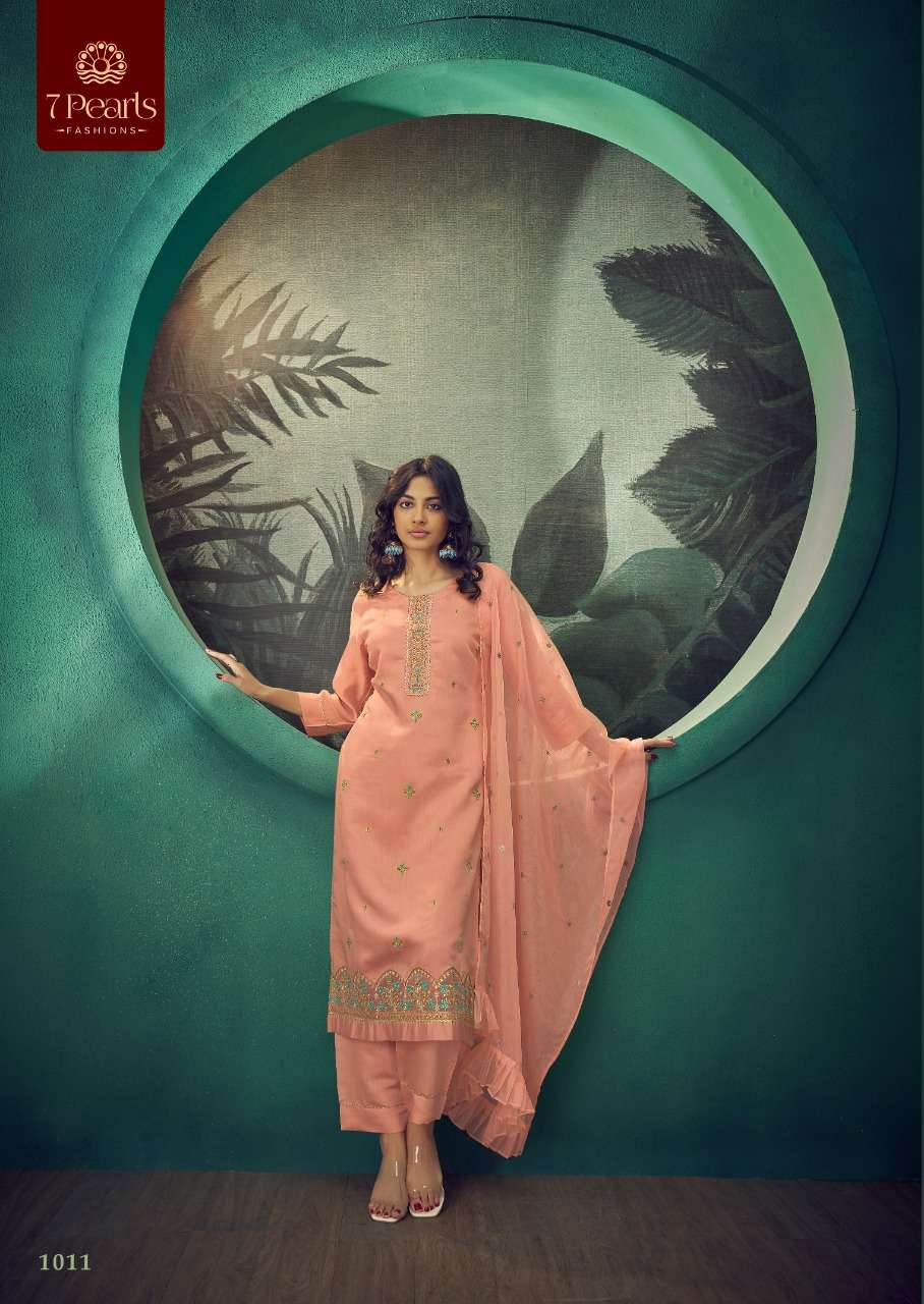 7 PEARLS PRESENT CARNIVAL FESTIVE WEAR READYMADE PANT STYLE DESIGNER SUITS IN WHOLESALE RATE IN SURAT - SAI DRESSES 