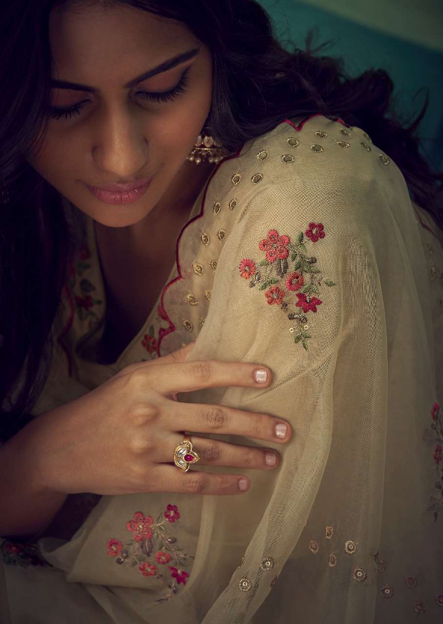 7 PEARLS PRESENT CARNIVAL FESTIVE WEAR READYMADE PANT STYLE DESIGNER SUITS IN WHOLESALE RATE IN SURAT - SAI DRESSES 