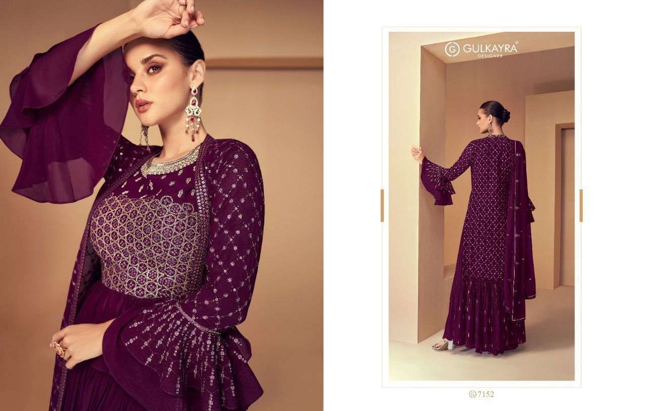 GULKAYRA DESIGNER PRESENT FOREVER READYMADE FESTIVE WEAR DESIGNER SUITS IN WHOLESALE RATE IN SURAT - SAI DRESSES