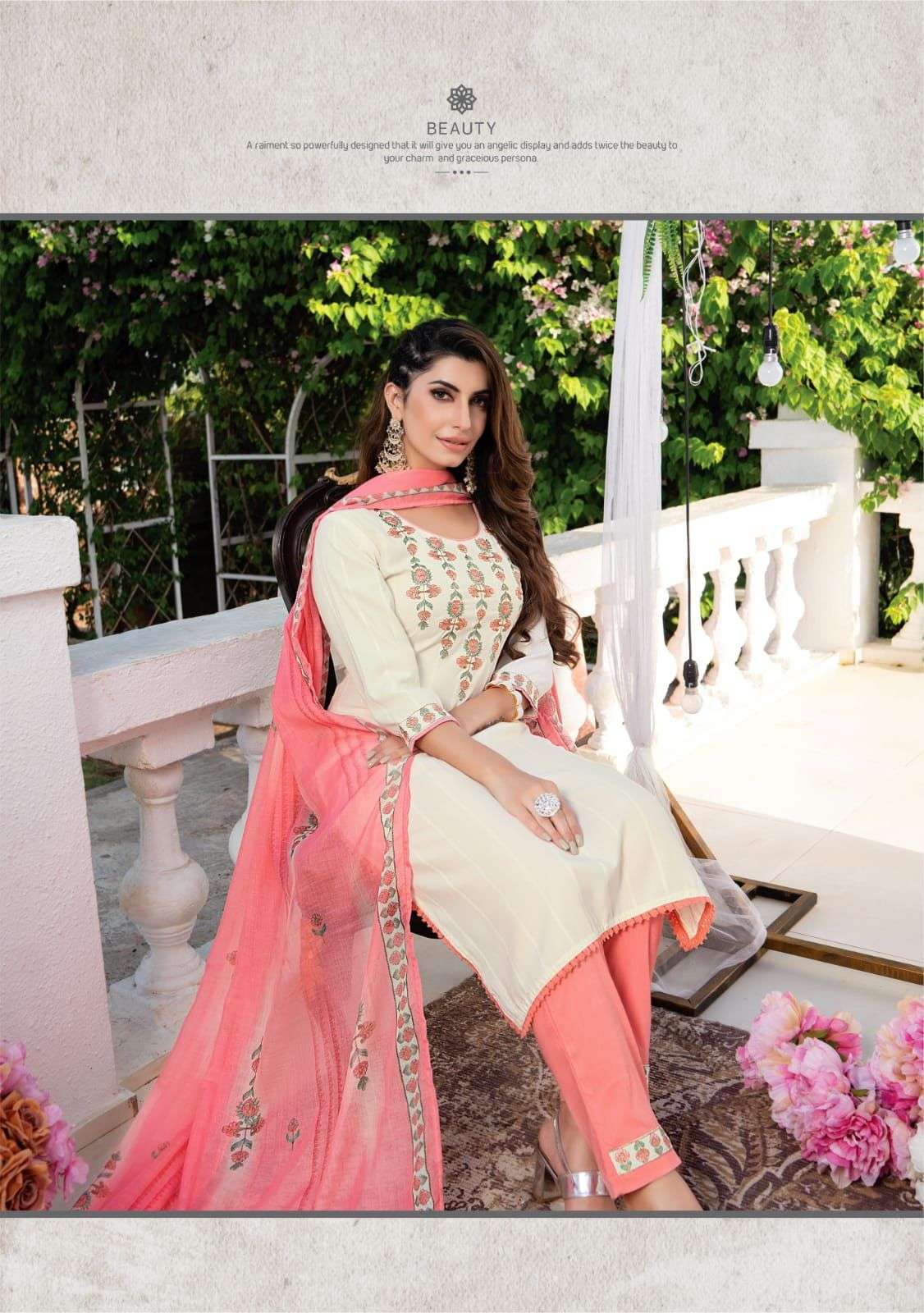 KIANA PRESENT ETHNIC CITY READYMADE PANT STYLE DESIGNER SUITS IN WHOLESALE RATE IN SURAT - SAI DRESSES