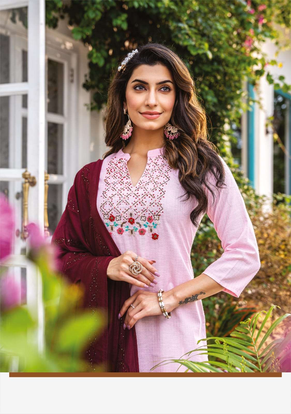 KIANA PRESENT NIKHAAR READY TO FESTIVE WEAR PANT STYLE SALWAR SUITS IN WHOLESALE RATE IN SURAT - SAI DRESSES