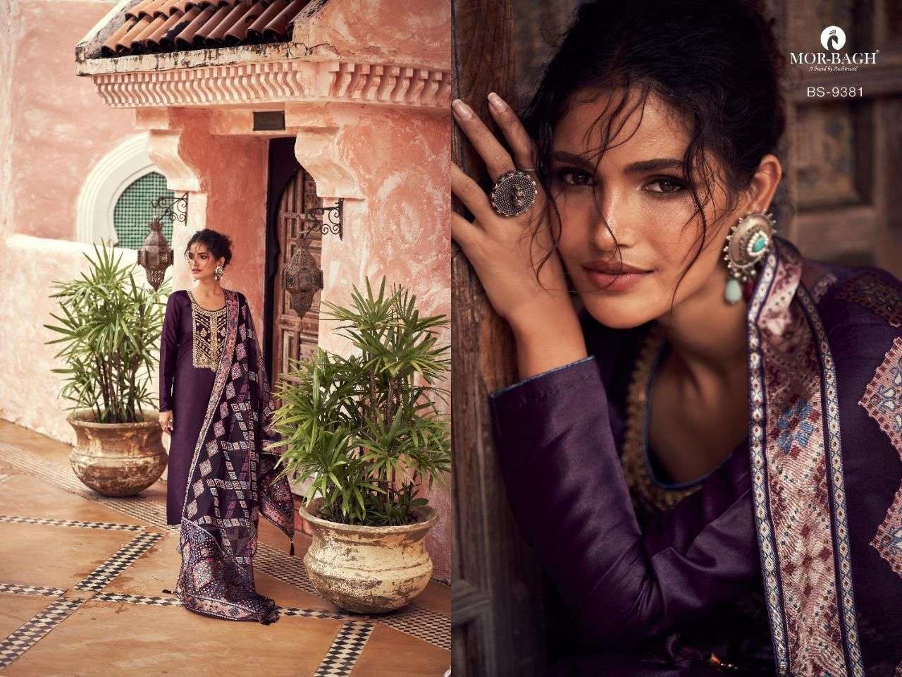 MOR BAGH PRESENT BRASSO PARTY WEAR DESIGNER SALWAR SUITS IN WHOLESALE RATE IN SURAT - SAI DRESSES