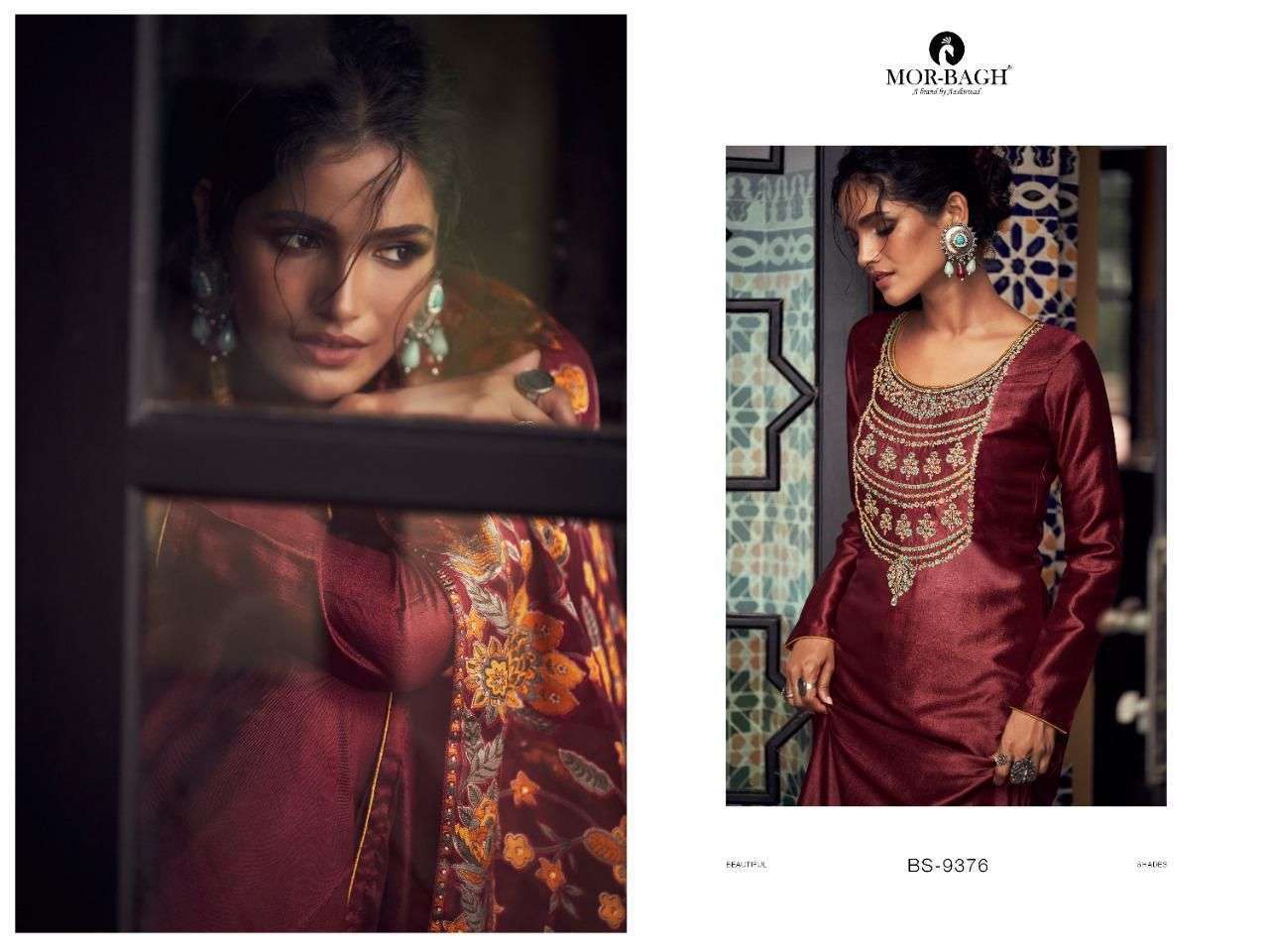 MOR BAGH PRESENT BRASSO PARTY WEAR DESIGNER SALWAR SUITS IN WHOLESALE RATE IN SURAT - SAI DRESSES