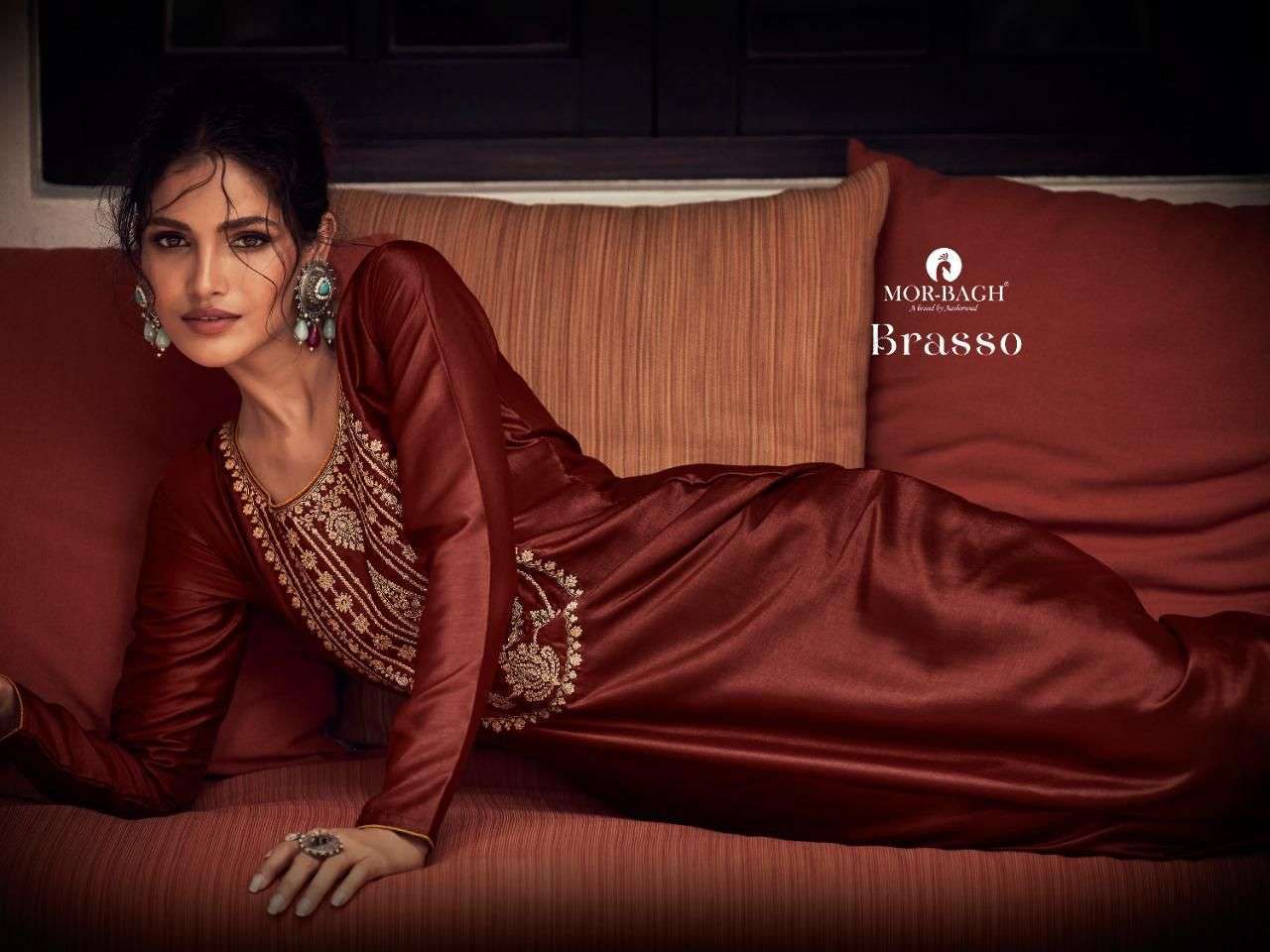 MOR BAGH PRESENT BRASSO PARTY WEAR DESIGNER SALWAR SUITS IN WHOLESALE RATE IN SURAT - SAI DRESSES