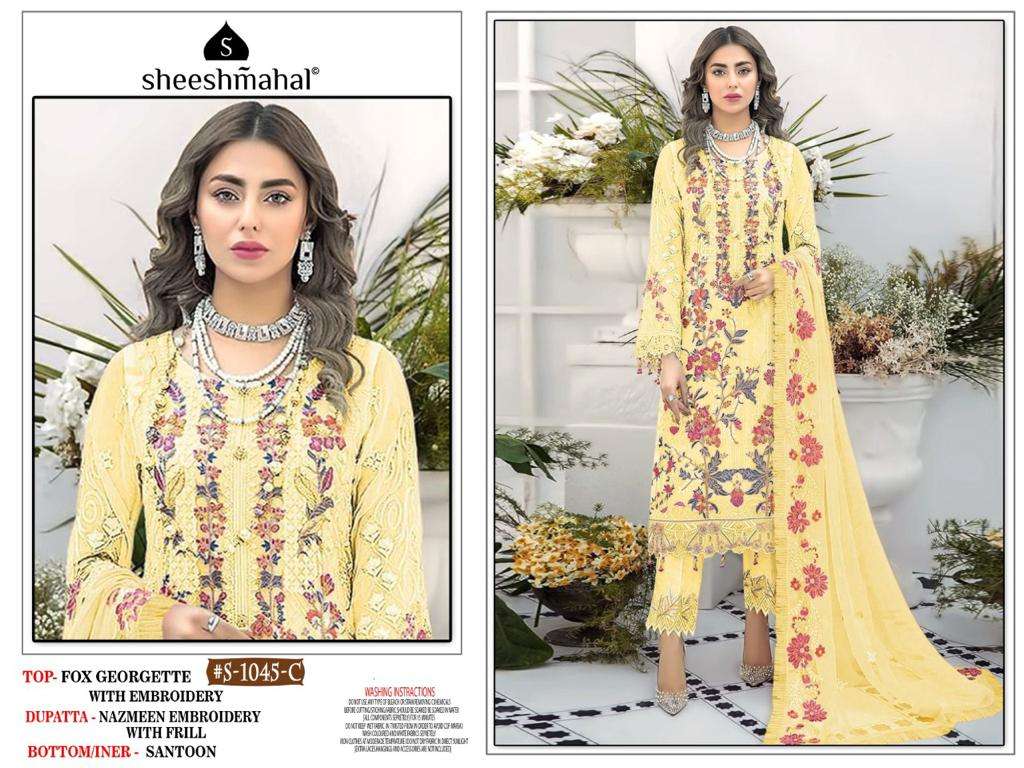 SHEESHMAHAL PRESENT SHEESHMAHAL VOL 05 SEMI STITCHED PAKISTANI DESIGNER SUITS IN WHOLESALE PRICE IN SURAT - SAI DRESSES