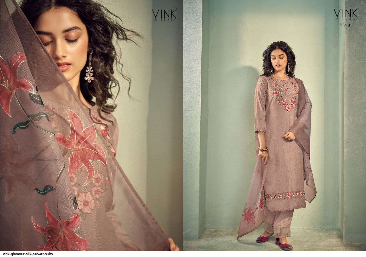 VINK PRESENT GLAMOUR VOL 3 EXCLUSIVE FEASTIVAL WEAR READY MADE COLLECTION IN WHOLESALE RATE IN SURAT - SAI DRESSES