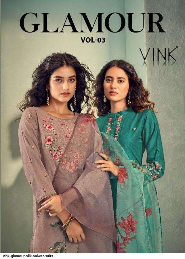 VINK PRESENT GLAMOUR VOL 3 EXCLUSIVE FEASTIVAL WEAR READY MADE COLLECTION IN WHOLESALE RATE IN SURAT - SAI DRESSES